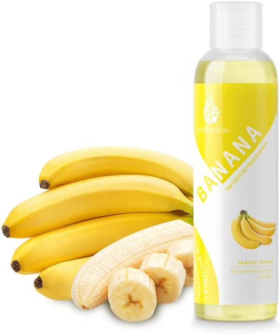 Banana Flavored Lube Personal Lubricant Water Based Long Lasting Sex