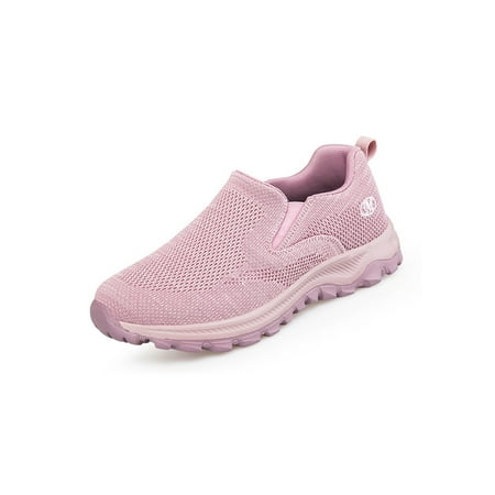 Gomelly Women s Slip On Shoes Comfortable Walking Sneakers Wide Width Elderly Shoes Pink Women 6
Gomelly Women s Slip On Shoes Comfortable Walking Sneakers Wide Width Elderly Shoes Pink Women 6