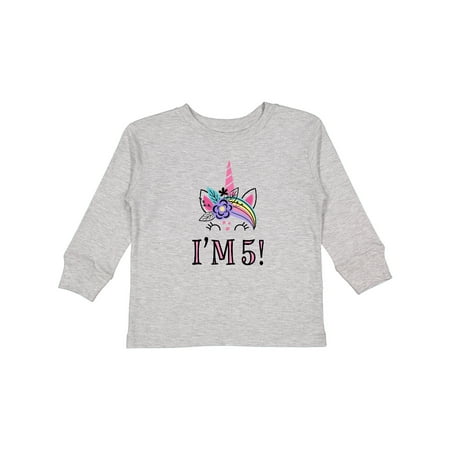 Inktastic 5th Birthday Unicorn Party 5 Year Old Girl Gift Toddler Toddler Girl Long Sleeve T-Shirt
Inktastic 5th Birthday Unicorn Party 5 Year Old Girl Gift Toddler Toddler Girl Long Sleeve T-Shirt