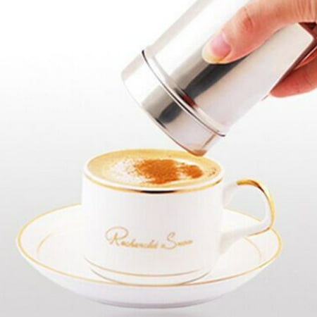 Stainless steel powder sifter for salt ingredients chocolate powder coco powder