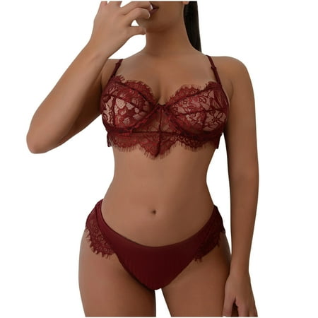 Shapewear for Women Tummy Control Women Lingerie Corset Lace Free Wire Racy Muslin Sleepwear Underwear Tops+Briefs Women s Exotic Lingerie Sets Bra and Panty Sets for Women Clearance Wine S
Shapewear for Women Tummy Control Women Lingerie Corset Lace Free Wire Racy Muslin Sleepwear Underwear Tops+Briefs Women s Exotic Lingerie Sets Bra and Panty Sets for Women Clearance Wine S