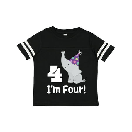 Inktastic Happy 4th Birthday Zoo Elephant Gift Toddler Boy or Toddler Girl T-Shirt
Inktastic Happy 4th Birthday Zoo Elephant Gift Toddler Boy or Toddler Girl T-Shirt