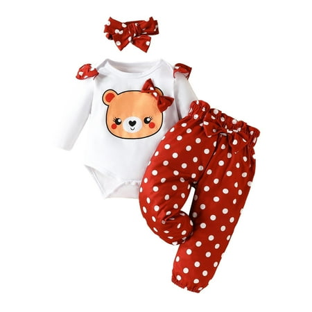 YTIANH 4th of July Girls Outfit Girls Long Sleeve Cartoon Romper Bodysuit Dot Prints Pants Headbands Outfits (White 12-18 Months)
YTIANH 4th of July Girls Outfit Girls Long Sleeve Cartoon Romper Bodysuit Dot Prints Pants Headbands Outfits (White 12-18 Months)