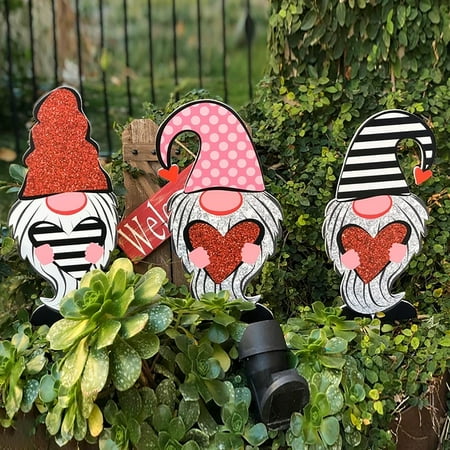 NIUREDLTD Stakes With Outdoor Yard Day Valentine s Garden Garden Decoration Card Home Decor
NIUREDLTD Stakes With Outdoor Yard Day Valentine s Garden Garden Decoration Card Home Decor