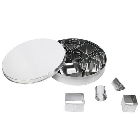 Cookie Cutter Stainless Steel 24 PCS Cookie Cake Cutters with Box DIY Mini Cookie Cutter with Heart Star Triangle-Shape Ellipse Flowers Rectangle Shape
Cookie Cutter Stainless Steel 24 PCS Cookie Cake Cutters with Box DIY Mini Cookie Cutter with Heart Star Triangle-Shape Ellipse Flowers Rectangle Shape