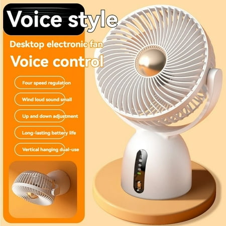 2024 New Intelligent Voice Controlled Desktop Circulating Fan Wall Dual-use Four Speed Wind Fast Charging Socket Mini Fan
2024 New Intelligent Voice Controlled Desktop Circulating Fan Wall Dual-use Four Speed Wind Fast Charging Socket Mini Fan