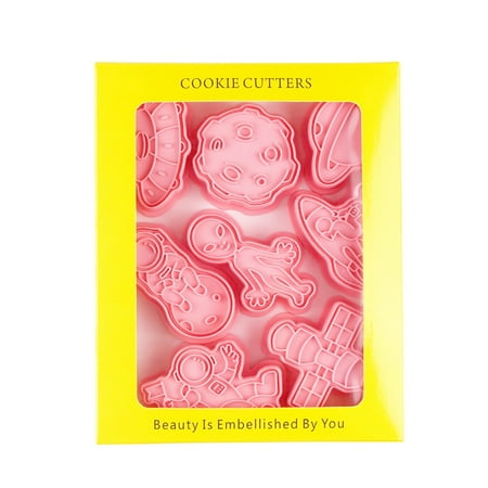 OOKWE Cookie Cutters Biscuit Molds Bee/Space Series Baking Accessories Kitchenware Bakeware PP Material DIY Hand Gifts for Kid
OOKWE Cookie Cutters Biscuit Molds Bee/Space Series Baking Accessories Kitchenware Bakeware PP Material DIY Hand Gifts for Kid