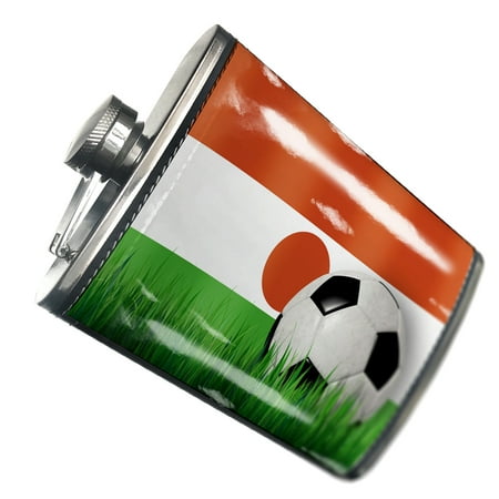 NEONBLOND Flask Soccer Team Flag Niger