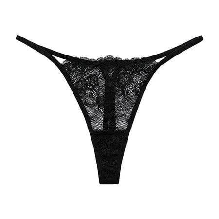 ZMHEGW Womens Underwear Tummy Control Thin Strap Lace Thong Low Waist Seamless Transparent Ladies Panties
ZMHEGW Womens Underwear Tummy Control Thin Strap Lace Thong Low Waist Seamless Transparent Ladies Panties