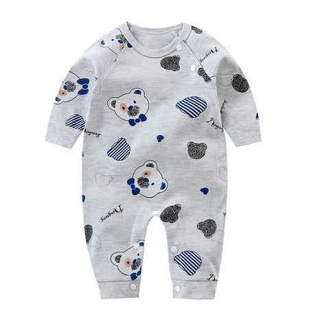 RPVATI Baby Unisex Short Sleeve Cotton Printed Rompers Summer Full Outfits Infant Jumpsuit 0-12M
RPVATI Baby Unisex Short Sleeve Cotton Printed Rompers Summer Full Outfits Infant Jumpsuit 0-12M