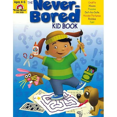 The Never-bored Kid Book, Ages 4-5