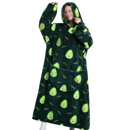 Grianlook Women Night Gowns Long Sleeve Sleep Dress Fruit Printed Nightgowns Ladies Plush Pajama Nightwear Animal Print Sleepwear Green Print One Size (Length 140cm)
Grianlook Women Night Gowns Long Sleeve Sleep Dress Fruit Printed Nightgowns Ladies Plush Pajama Nightwear Animal Print Sleepwear Green Print One Size (Length 140cm)