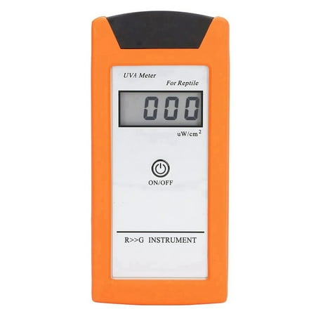Reptile UV Meter 0‑1999 μW/Cm² UV Strength Tester 3.5-Bit LCD UVA Solar Lamp for Crawler Lamp UVA Daily Detection
Reptile UV Meter 0‑1999 μW/Cm² UV Strength Tester 3.5-Bit LCD UVA Solar Lamp for Crawler Lamp UVA Daily Detection