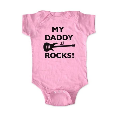 My daddy rocks guitar - wallsparks cute & funny Brand - baby one piece bodysuit - Great baby shower gift!
My daddy rocks guitar - wallsparks cute & funny Brand - baby one piece bodysuit - Great baby shower gift!