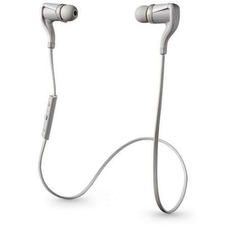 Plantronics Backbeat GO 2 White Stereo Bluetooth Headset High-Fidelity Audio