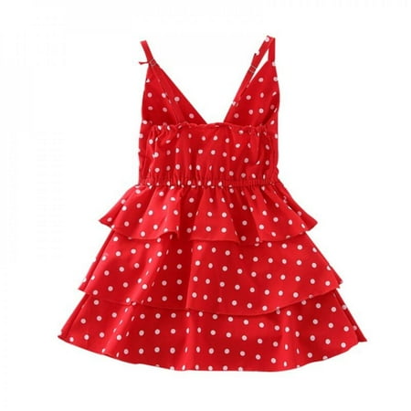 Merotable Summer Baby Girls Dress Polka Dot Pattern Strap Dress Cotton Kids Clothes Toddler Sleeveless Pageant Sundress
Merotable Summer Baby Girls Dress Polka Dot Pattern Strap Dress Cotton Kids Clothes Toddler Sleeveless Pageant Sundress
