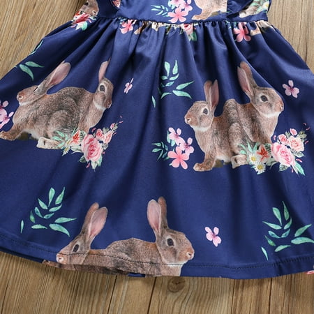 Yyeselk Toddler Dress Baby Girls Sleeveless Easter Cartoon Rabbit Printed Princess Dress
Yyeselk Toddler Dress Baby Girls Sleeveless Easter Cartoon Rabbit Printed Princess Dress