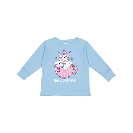 Inktastic Winter Cats in a Pink Teacup with Hearts Gift Toddler Boy or Toddler Girl Long Sleeve T-Shirt
Inktastic Winter Cats in a Pink Teacup with Hearts Gift Toddler Boy or Toddler Girl Long Sleeve T-Shirt