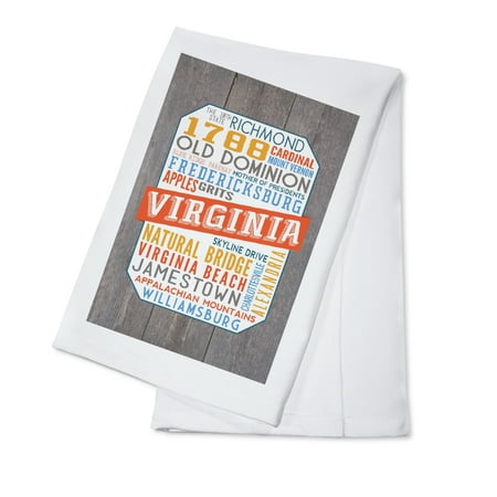 Fredericksburg Virginia Typography Contour (100% Cotton Tea Towel Decorative Hand Towel Kitchen and Home) 
Fredericksburg Virginia Typography Contour (100% Cotton Tea Towel Decorative Hand Towel Kitchen and Home)