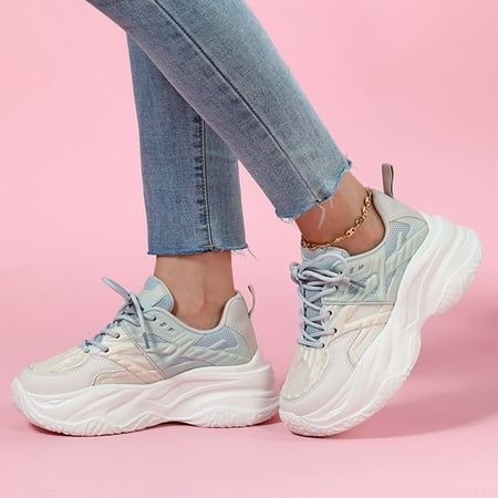 Aayomet Sneakers for Women Women Shoes Platform Sneakers Lightweight Fashion Sneakers Comfortable Soft Outdoor Sneakers White 7
Aayomet Sneakers for Women Women Shoes Platform Sneakers Lightweight Fashion Sneakers Comfortable Soft Outdoor Sneakers White 7