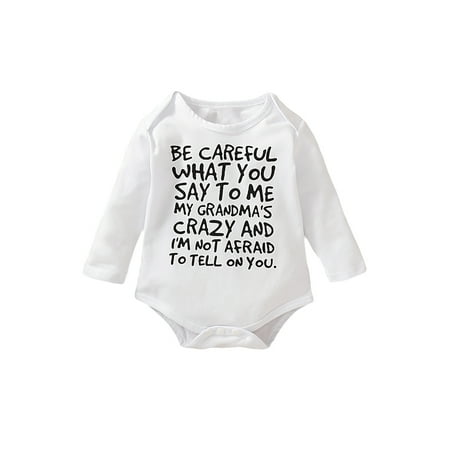 Newborn Baby Boys Romper 3 Months Baby Boys Jumpsuit Onesies Bodysuit 6 Months Baby Boys Long Sleeve Letter Print Romper Gray
Newborn Baby Boys Romper 3 Months Baby Boys Jumpsuit Onesies Bodysuit 6 Months Baby Boys Long Sleeve Letter Print Romper Gray