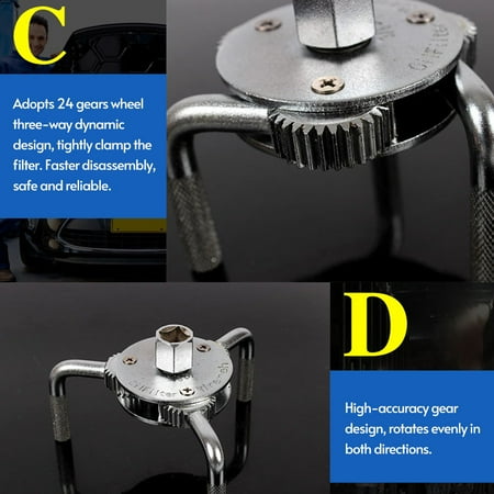 Wrench Adjustable Two-way Oil Universal Filter Wrench Adjustable Wrench Adjustable Two-way Filter Removal Tool Laoshe Type 1 (round Buzhi Tool Type 1 Huiop Mewmewcat
Wrench Adjustable Two-way Oil Universal Filter Wrench Adjustable Wrench Adjustable Two-way Filter Removal Tool Laoshe Type 1 (round Buzhi Tool Type 1 Huiop Mewmewcat