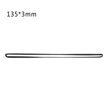 3mm Wide Flat Drive Belt Turntable for LP Vinyl Record Player Phono Turntables