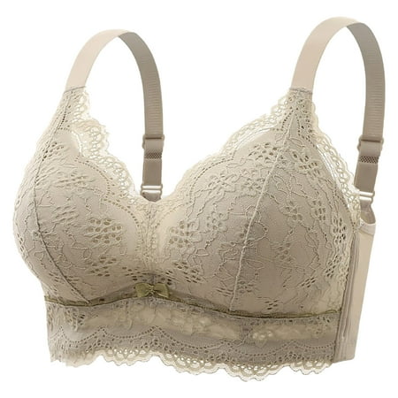 TIANEK Wireless Bra for Ladies Fashion Strap Comfortable Push Up No Pad Lace Everyday Underwear Clearance
TIANEK Wireless Bra for Ladies Fashion Strap Comfortable Push Up No Pad Lace Everyday Underwear Clearance