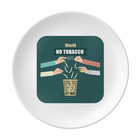 Logo Throw Away The Cigarette Plate Decorative Porcelain Salver Tableware Dinner Dish
Logo Throw Away The Cigarette Plate Decorative Porcelain Salver Tableware Dinner Dish