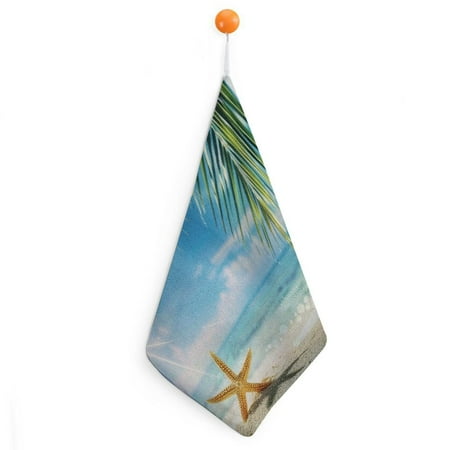 Orinice Starfish Palm Tree Beach Quick Dry Hand Towel 11.8x11.8in 30*30cm Ultra-Fine Fiber Kitchen and More 1pcs
Orinice Starfish Palm Tree Beach Quick Dry Hand Towel 11.8x11.8in 30*30cm Ultra-Fine Fiber Kitchen and More 1pcs