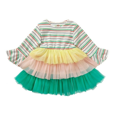 Kucnuzki 12 Months Toddler Girl Winter Dress Long Sleeve Dress 18 Months Toddler Girl Long Sleeve Rainbow Prints Cake Tulle Dress
Kucnuzki 12 Months Toddler Girl Winter Dress Long Sleeve Dress 18 Months Toddler Girl Long Sleeve Rainbow Prints Cake Tulle Dress