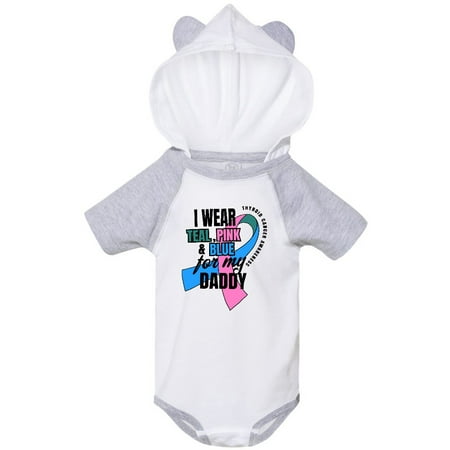 Inktastic I Wear Teal Pink and Blue For My Daddy Gift Baby Boy or Baby Girl Bodysuit
Inktastic I Wear Teal Pink and Blue For My Daddy Gift Baby Boy or Baby Girl Bodysuit