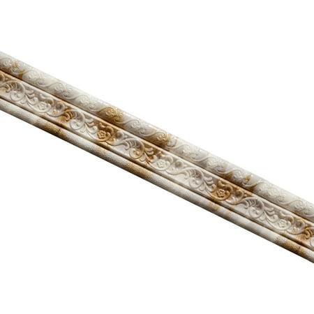 Wall Stickers Decor Wall Trim Line Skirting Border 3D Pattern Sticker Decorative Self Adhesive Waterproof Wall Border Strip Foam Molding Trim For Home Baseboard Corner Line Wall Waist Lines Wallpaper
Wall Stickers Decor Wall Trim Line Skirting Border 3D Pattern Sticker Decorative Self Adhesive Waterproof Wall Border Strip Foam Molding Trim For Home Baseboard Corner Line Wall Waist Lines Wallpaper