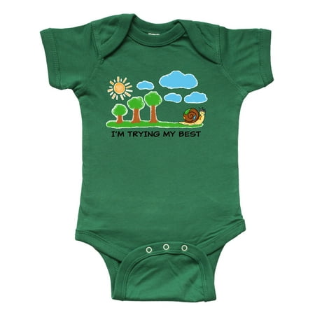 Inktastic Painting Snail I m Trying My Best with Sun and Trees Gift Baby Boy or Baby Girl Bodysuit
Inktastic Painting Snail I m Trying My Best with Sun and Trees Gift Baby Boy or Baby Girl Bodysuit