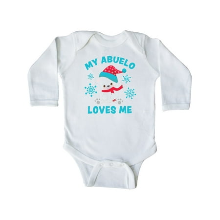 Inktastic Polar Bear My Abuelo Loves Me in Santa Hat with Snowflakes Gift Baby Boy or Baby Girl Long Sleeve Bodysuit
Inktastic Polar Bear My Abuelo Loves Me in Santa Hat with Snowflakes Gift Baby Boy or Baby Girl Long Sleeve Bodysuit