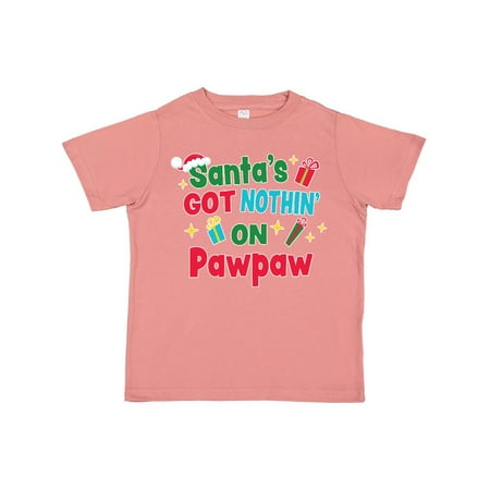 Inktastic Santa s Got Nothin on Pawpaw with Christmas Presents Gift Toddler Boy or Toddler Girl T-Shirt
Inktastic Santa s Got Nothin on Pawpaw with Christmas Presents Gift Toddler Boy or Toddler Girl T-Shirt
