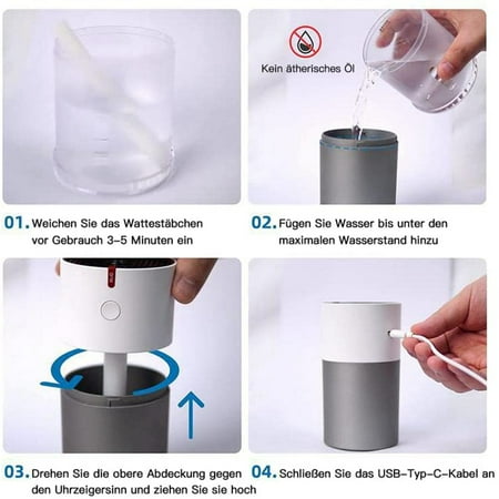 Mini Humidifier Portable Desktop Humidifier Freshener Auto Shut-Off Quiet Humidifier for Home Plant Bedroom
Mini Humidifier Portable Desktop Humidifier Freshener Auto Shut-Off Quiet Humidifier for Home Plant Bedroom