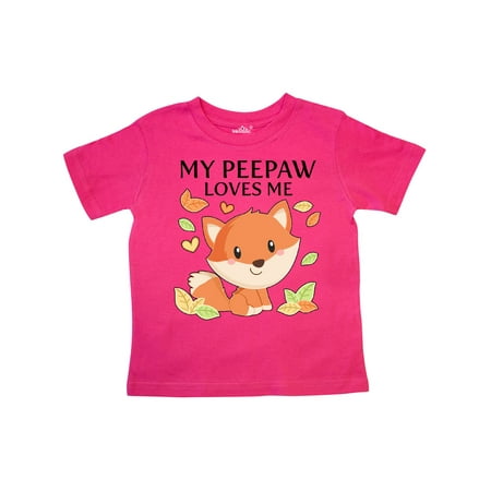 Inktastic My Peepaw Loves Me- little fox Gift Toddler Boy or Toddler Girl T-Shirt
Inktastic My Peepaw Loves Me- little fox Gift Toddler Boy or Toddler Girl T-Shirt
