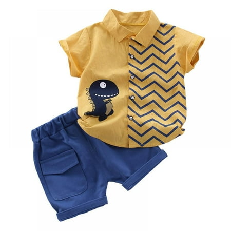 URMAGIC Toddler Baby Boy Short Sleeve Button Down Shirt & Shorts 2PCS Set Summer Clothes 0-4 Years
URMAGIC Toddler Baby Boy Short Sleeve Button Down Shirt & Shorts 2PCS Set Summer Clothes 0-4 Years