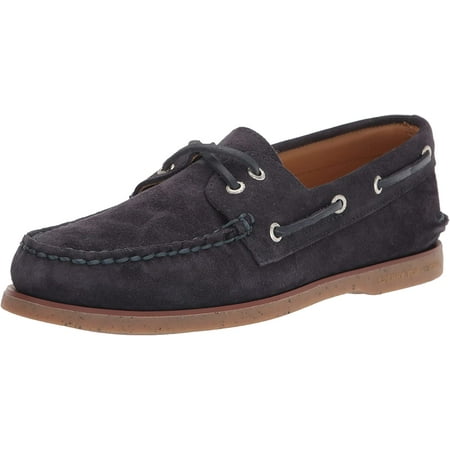 Sperry Top-Sider Gold A/O 2-Eye Suede Navy 12M