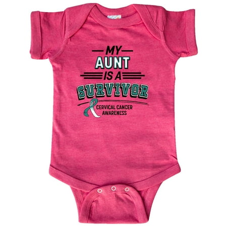 Inktastic My Aunt is a Survivor Cervical Cancer Awareness Gift Baby Boy or Baby Girl Bodysuit
Inktastic My Aunt is a Survivor Cervical Cancer Awareness Gift Baby Boy or Baby Girl Bodysuit