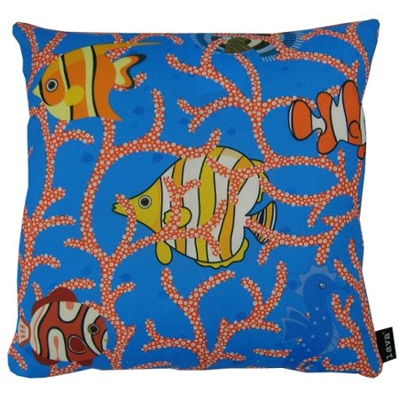 Coral - 18X18 Indoor / Outdoor Throw Pillow