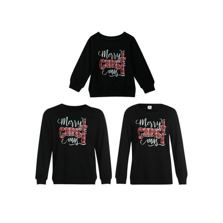 FSDJHSDH Christmas Family Matching Sweatshirt Letter Printing Long Sleeve Round Collar Pullover Tops Black 8-9 Years
FSDJHSDH Christmas Family Matching Sweatshirt Letter Printing Long Sleeve Round Collar Pullover Tops Black 8-9 Years