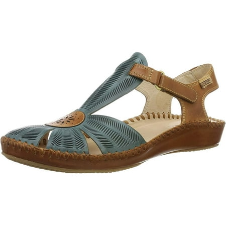 QUIETTCEX Girls P Vallarta 655_v19 Closed Toe Sandals Petrol 5 Big Kid