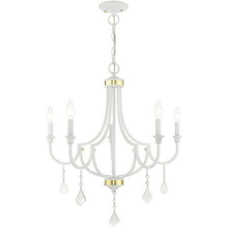 Chandeliers 5 Light Fixtures With White Finish Steel Material Candelabra 27 300 Watts
Chandeliers 5 Light Fixtures With White Finish Steel Material Candelabra 27 300 Watts
