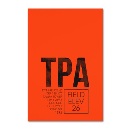 Trademark Fine Art 08 Left 'TPA ATC' Canvas Art