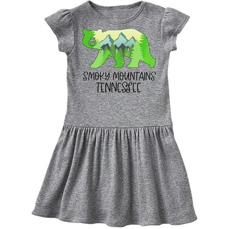 Inktastic Smoky Mountains Tennessee- Mountains and Bear Shape Gift Toddler Girl Dress
Inktastic Smoky Mountains Tennessee- Mountains and Bear Shape Gift Toddler Girl Dress