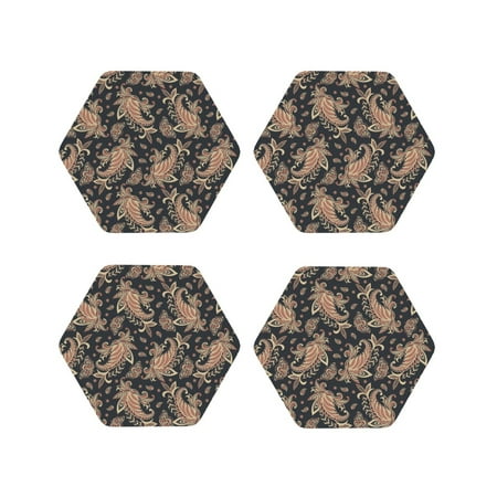 Leather Coasters with Heat-resistant for Drinks Paisley Print No.J96 -标题2 Hexagon
Leather Coasters with Heat-resistant for Drinks Paisley Print No.J96 -标题2 Hexagon
