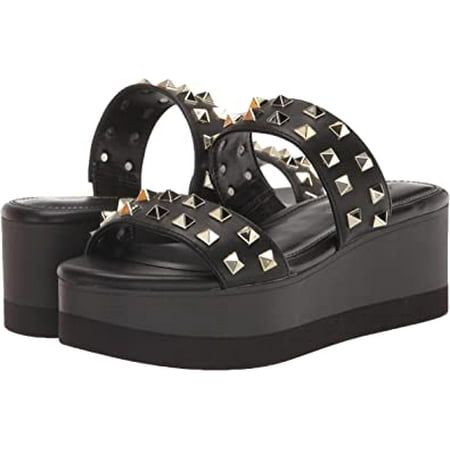 Women s Madden Girl Everett Platform Wedge Sandals Black Pari Studded heeled Size 6.5 Medium
Women s Madden Girl Everett Platform Wedge Sandals Black Pari Studded heeled Size 6.5 Medium