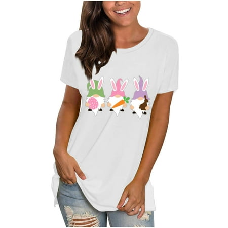Corset Top Long Sleeve Workout Tops for Women Fashion Women s Casual Easter T-shirt Printed O-Neck Short Sleeve Pullover Tops Blouse Valentines Shirts for Women Savings Clearance White Shirts
Corset Top Long Sleeve Workout Tops for Women Fashion Women s Casual Easter T-shirt Printed O-Neck Short Sleeve Pullover Tops Blouse Valentines Shirts for Women Savings Clearance White Shirts